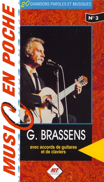 Music en poche n°3 : Georges Brassens Visuell